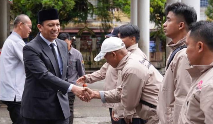 Sekdako Sonny Lepas 12 Kontingen Kwarcab Padang Panjang Ikuti KPN 2023