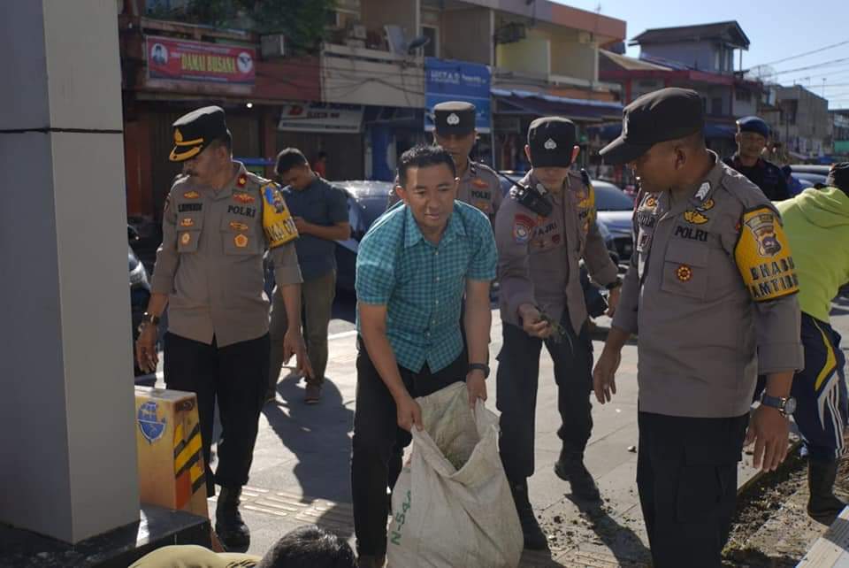 200 Personil Polri Padang Panjang Bertajuk Peduli Lingkungan Di Aspresiasi Masyarakat