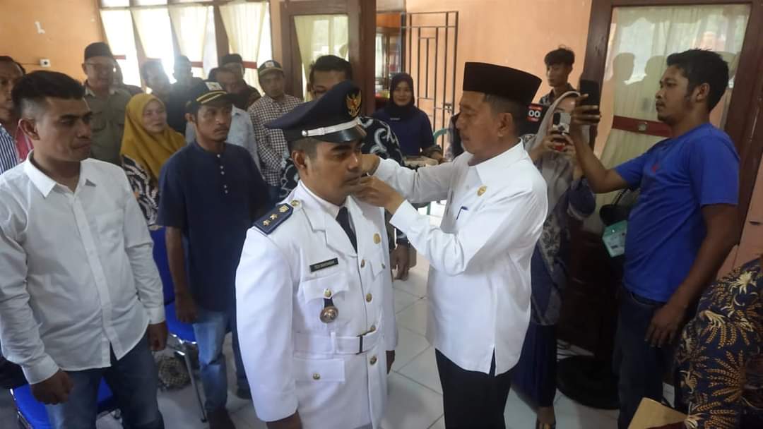 Tedi Bakharah Dilantik Sebagai Pj Wali Nagari Maligi Oleh  Wakil Bupati Pasaman Barat