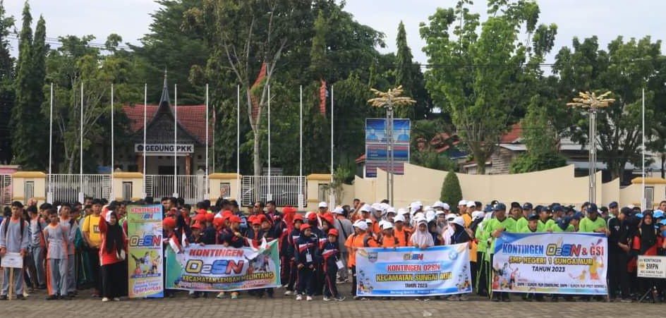 Bupati Pasaman Barat Buka Lomba O2SN dan GSI Tingkat Kabupaten
