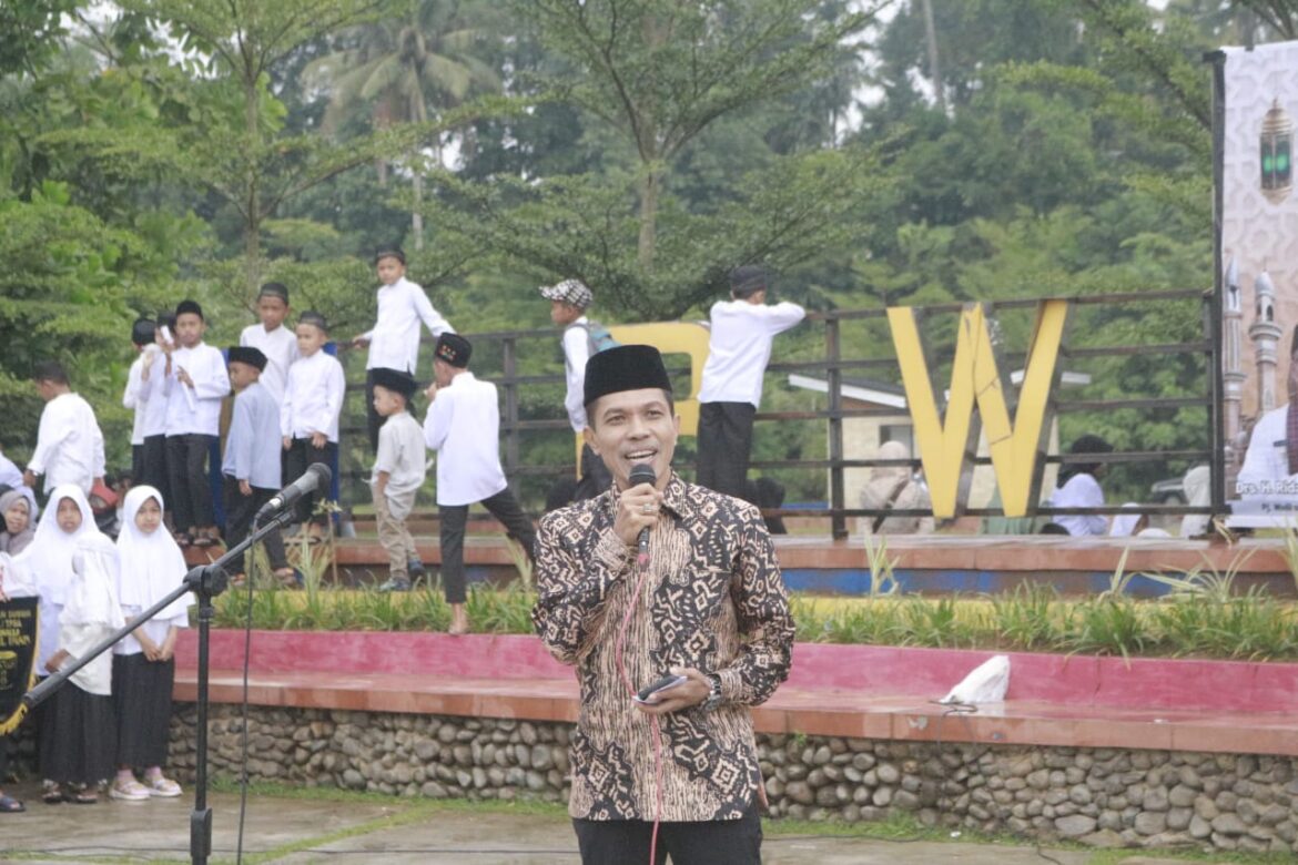 Ribuan Santri MDTA, TPQ/TPSQ se-Kota Payakumbuh ikut Apel Akbar Sambut Tahun Baru Islam