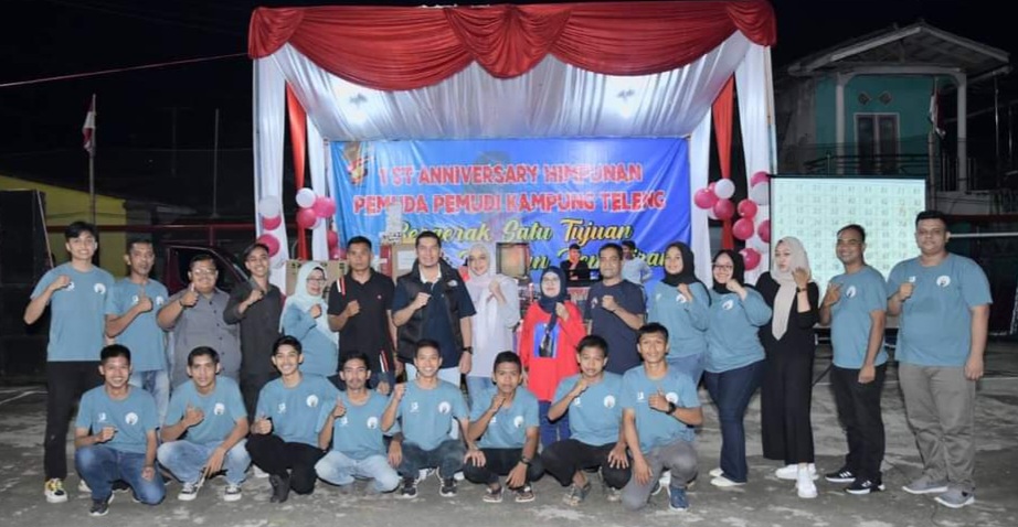 Wali Kota Sawahlunto Menyampaikan Aspresiasinya Kepada Himpunan Pemuda Pemudi Kampung Teleng Kelurahan Pasar Kecamatan Lembah Segar