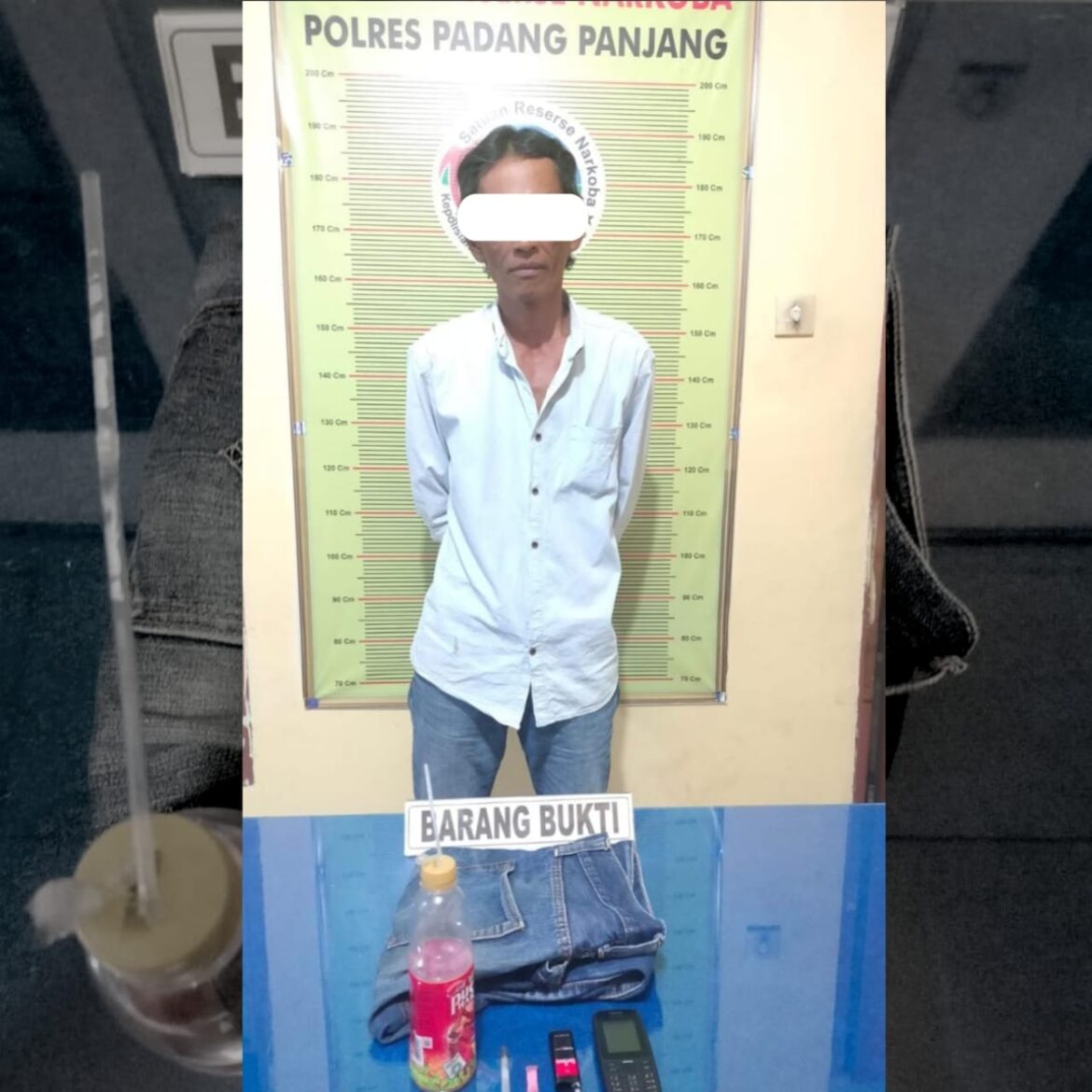 Tim karanggo Polres Padang Panjang  Bekuk Residivis Asal Nagari Jaho Kecamatan X Koto, Ini Kasusnya.