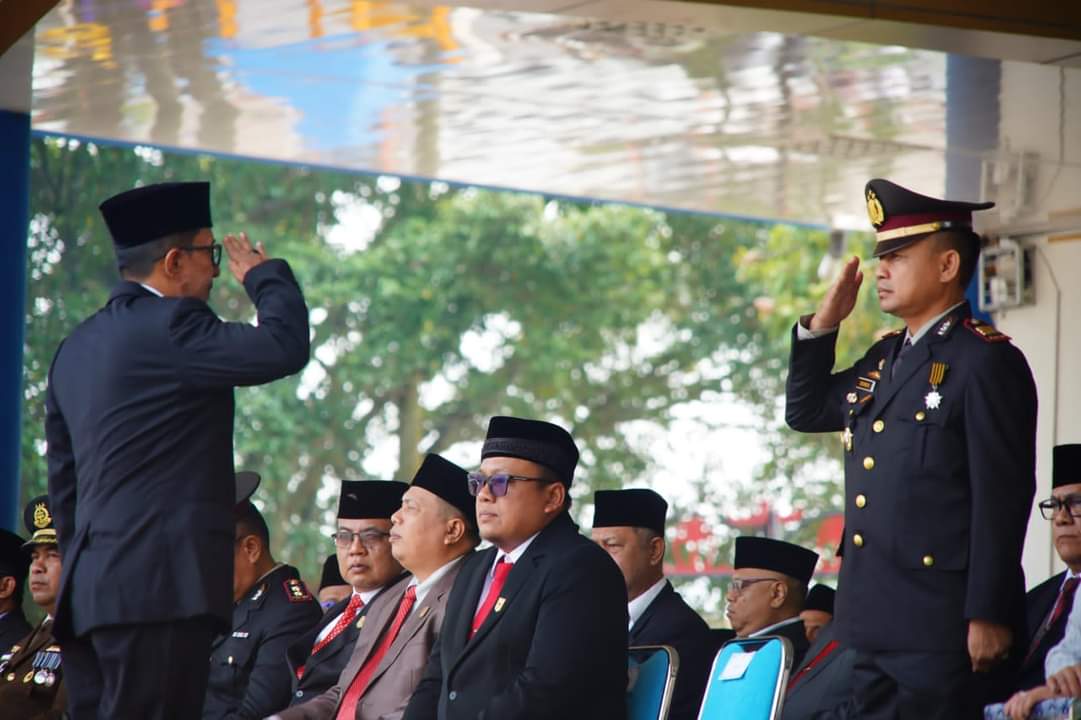 Upacara Peringatan Hari Kesakitan Pancasila di Tanah Datar Berlangsung  Khidmat