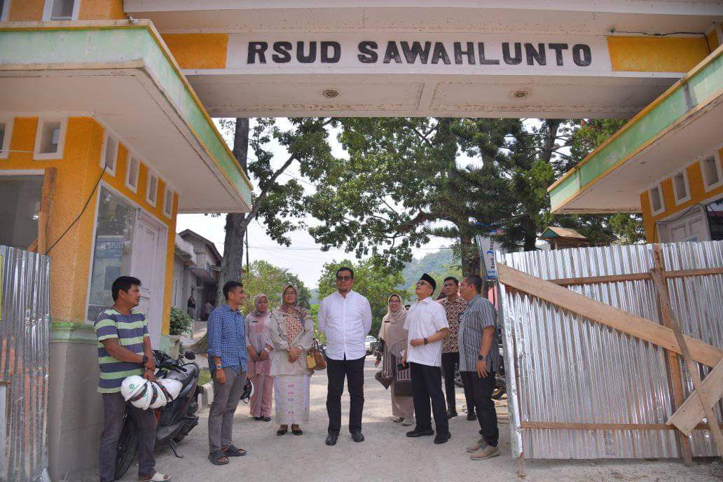 Pj Wali Kota Sawahlunto Tinjau RSUD Sawahlunto