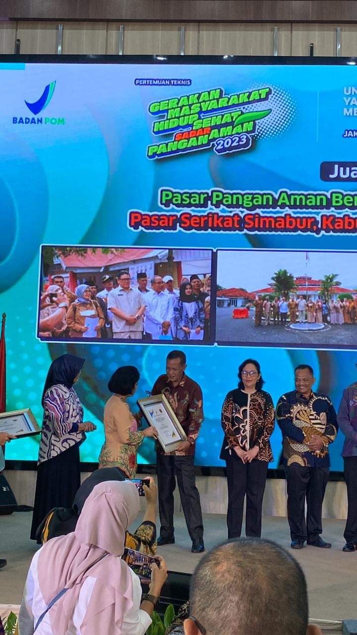 Pasar Simabur Terbaik Satu Pasar Pangan Aman Berbasis Komunitas