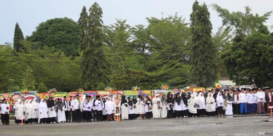 Wakil Bupati Pimpin Upacara Hari Santri Nasional  Di Kabupaten Pasaman Barat