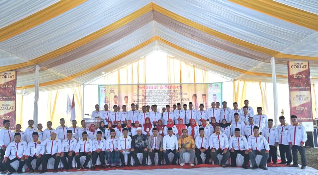 Bupati Hamsuardi  Lantik Pengurus IKM Pasbar Kota Medan