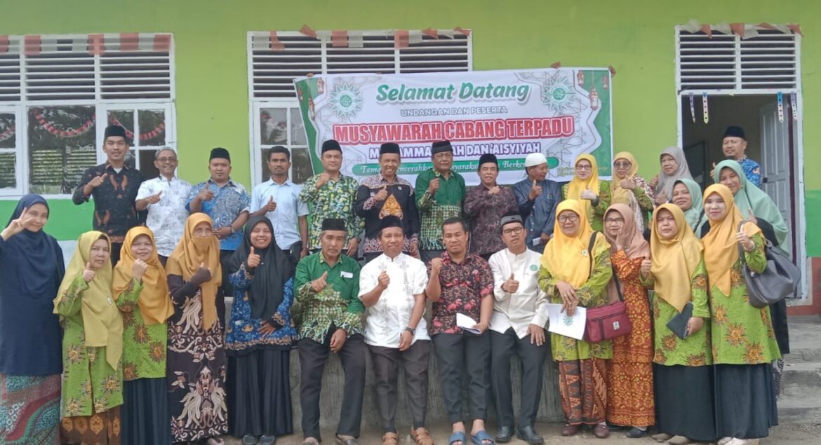 Pimpinan Cabang Muhammadiyah, Aisyiyah dan NA  Lima Kaum Berhasil Dipilih, Ini Namanya