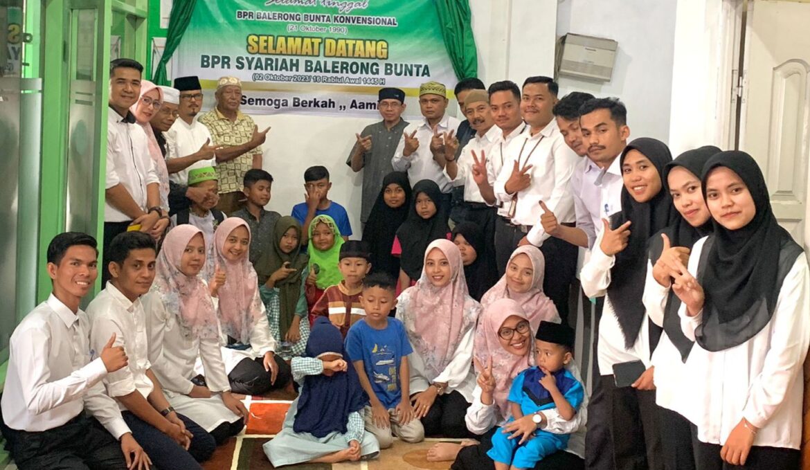 PT BPR Balerong Bunta Nagari Rao Rao Kecamatan Sungai Tarab Resmi Menjadi PT BPR Syariah