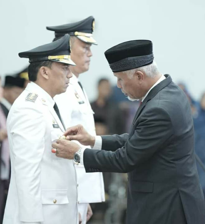 Sonny Budaya Putra Dilantik Jadi Pj Wali Kota Padang Panjang