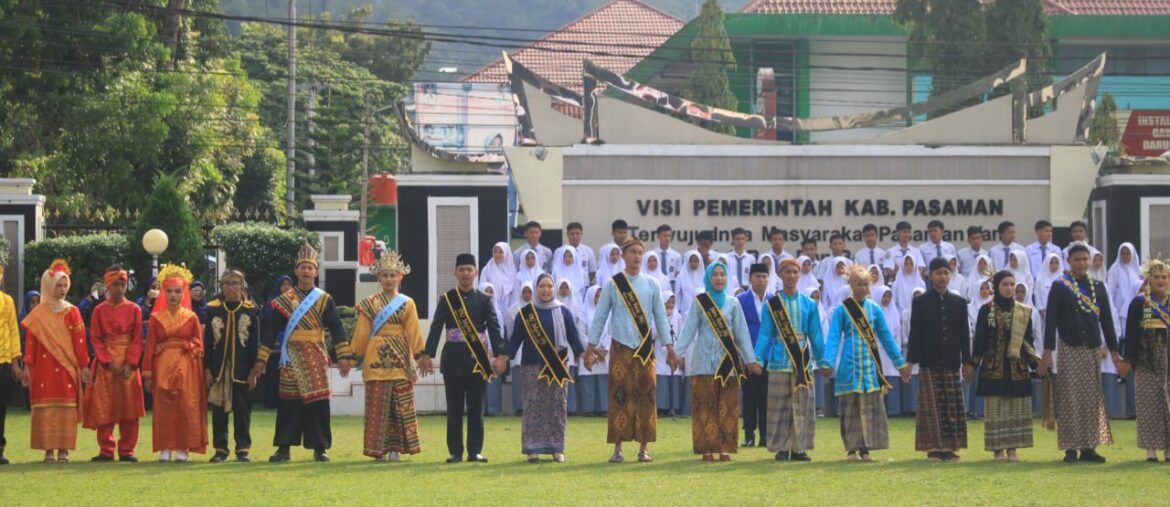 Upacara Hari Sumpah Pemuda Ke-95 Di Kabupaten Pasaman Berjalan Khitmat