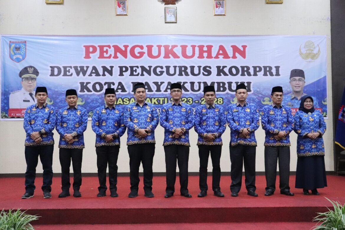 Pengurus KORPRI Kota Payakumbuh Masa Bakti 2023-2028 DiKukuhkan