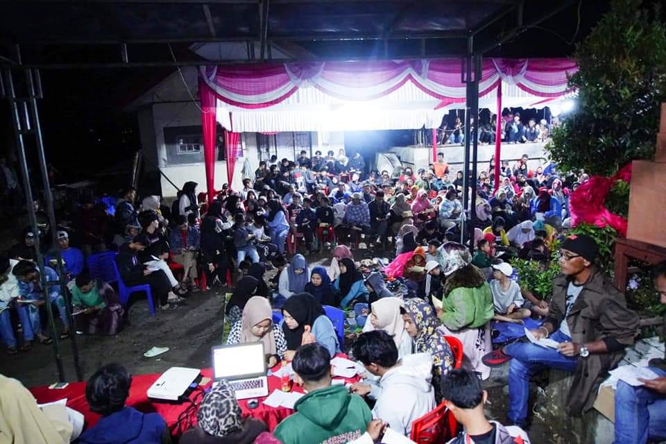 Bupati Tanah Datar Hadir Syukuran Masyarakat Nagari Aie Angek Kecamatan X Koto