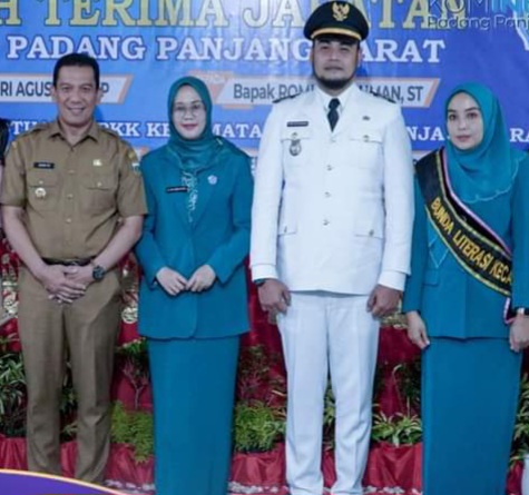Romi Ar Rahman, S.T Jadi  Camat Padang Panjang Barat