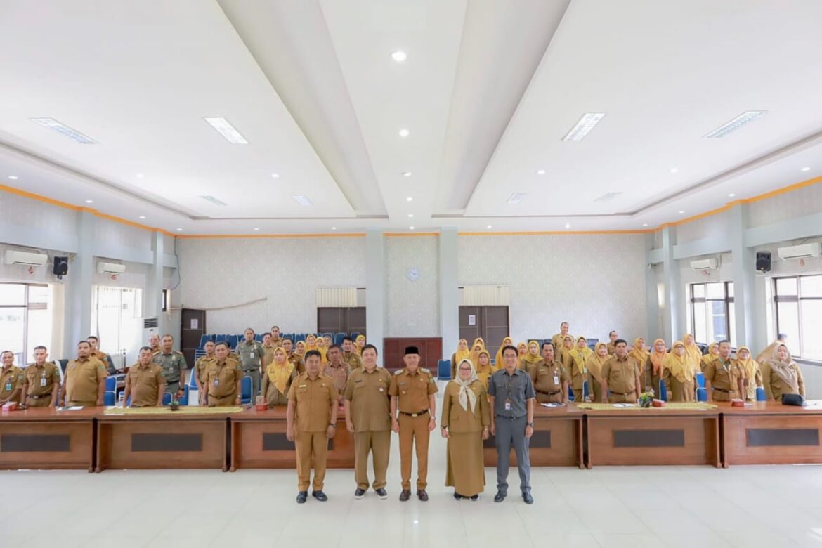 Bupati Pasaman Buka Bimtek.implementasi Forum Satu Data Indonesia