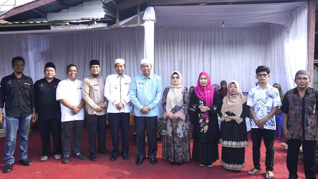 Bupati dan Wakil Bupati Pasaman Barat Hadiri Peresmian Rumah Baca Pelajar