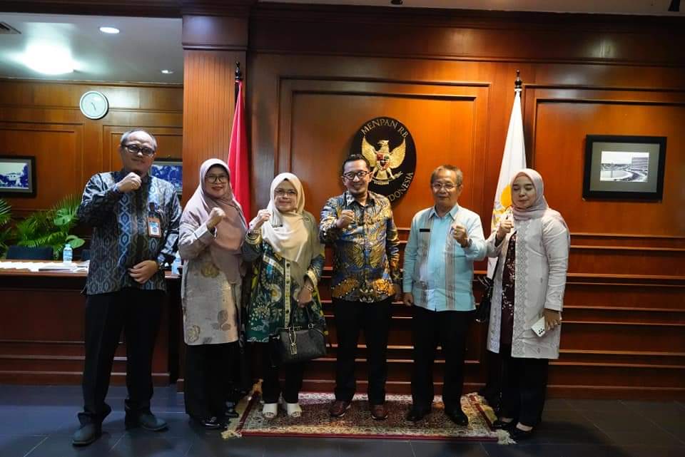 Bupati Tanah Datar  Koordinasi Dengan Kemenpan RB, Ini Tujuannya