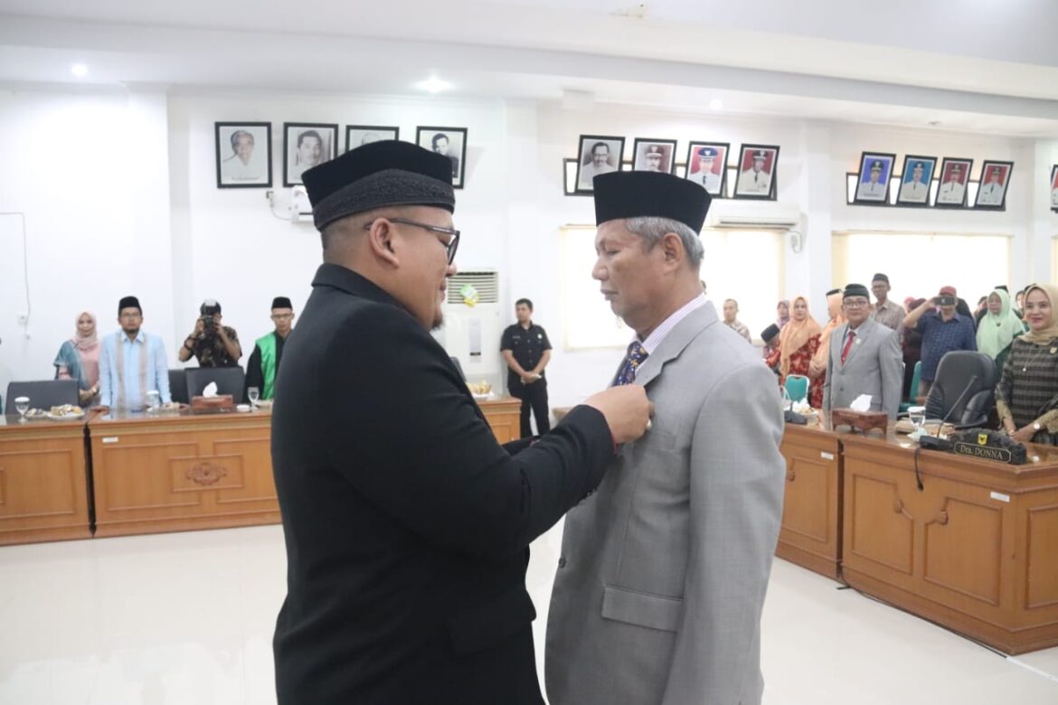 Syamsul Bahri Dilantik Sebagai Anggota DPRD PAW Tanah Datar