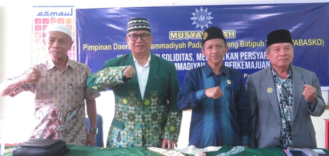 Musriadi Musanif Ditetapkan Sebagai Ketua PDM Padang Panjang, Batipuh Dan X Koto