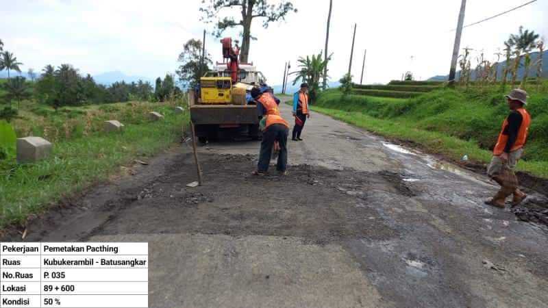 Kadis PU Tanah Datar : Empat Ruas Jalan Provinsi Menuju Batusangkar Diperbaiki