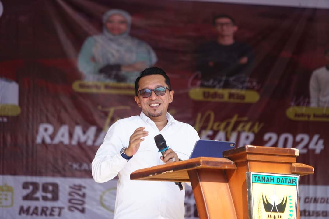 Bupati Aspresiasi Pelaksanaan Ramadhan Fair Tanah Datar