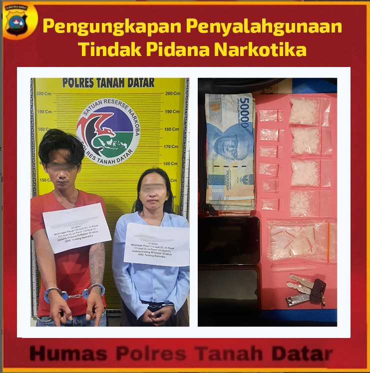 Sepasang Muda Mudi, Warga Padang Ganting Ditangkap Tim Polres Tanah Datar