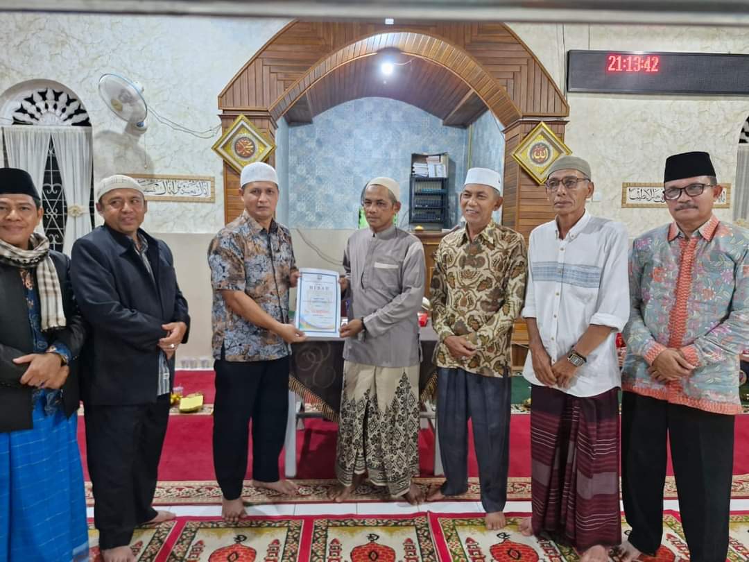 Masjid Jami’ Kampung Sawah Kajai Selatan, Kecamatan Talamau Dikunjungi  Tim Ramadan Khusus Sekda Pasbar