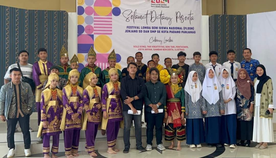 Siswa SMP N 1 Juara Dalam Lomba FLS2N Kota Padang Panjang