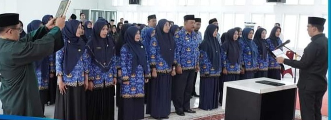 28 Penjabat Fungsional  Dilantik Pj Wali Kota Padang Panjang