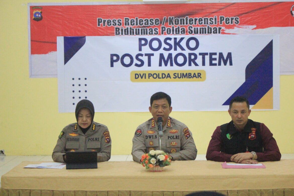 Kabid Humas Polda Sumbar : 61 Meninggal dan 12 Orang Hilang  Akibat Banjir Bandang