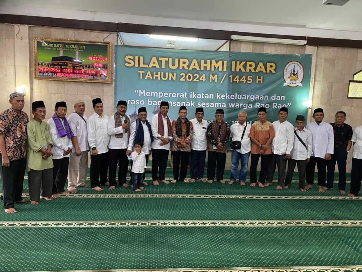 Tanah Datar Ditimpa Banjir Bandang, Wakil Bupati  Hadiri Silaturahmi DPP Ikrar Secara Online