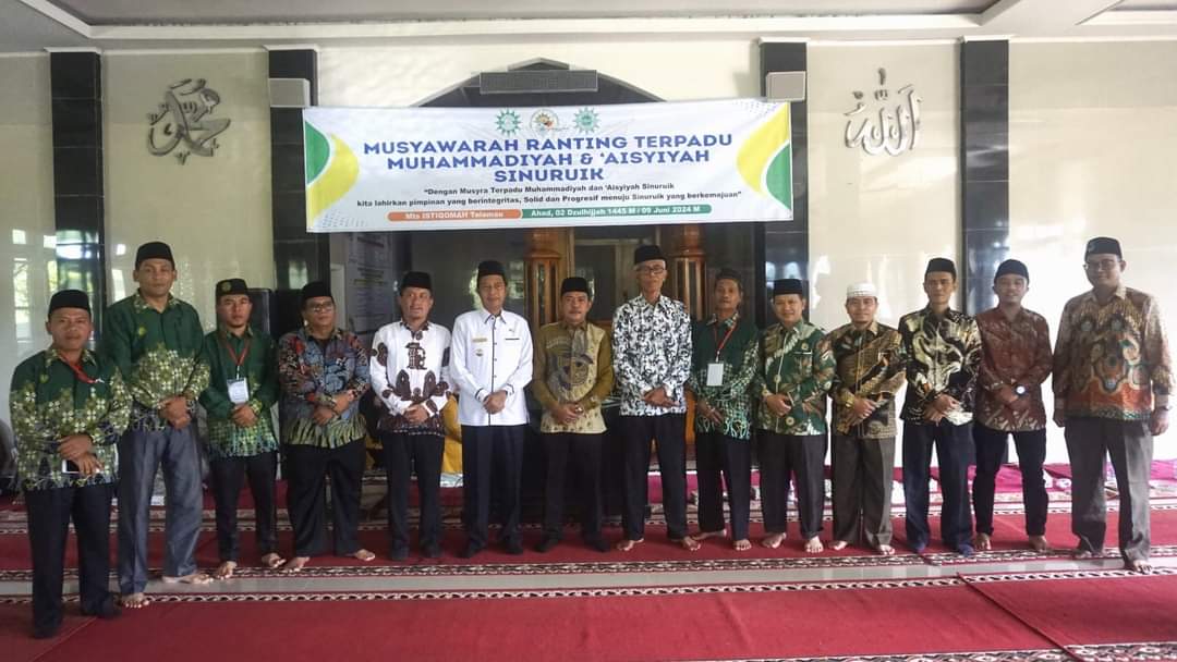 Wakil Bupati Pasbar Hadiri Musyawarah Ranting Terpadu Muhammadiyah dan Aisyiyah Sinuruik
