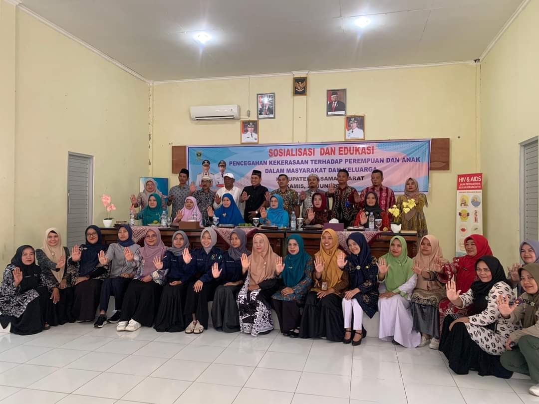 DP3AP2KB Sumbar Bersama DPPKBP3A Pasbar Adakan Sosialisasi Pencegahan Kekerasan Terhadap Perempuan Dan Anak