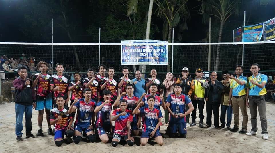 Dibuka Bupati Tanah Datar, Turnamen Voly Ball IPPAS Cup II Balimbing Berlangsung Meriah