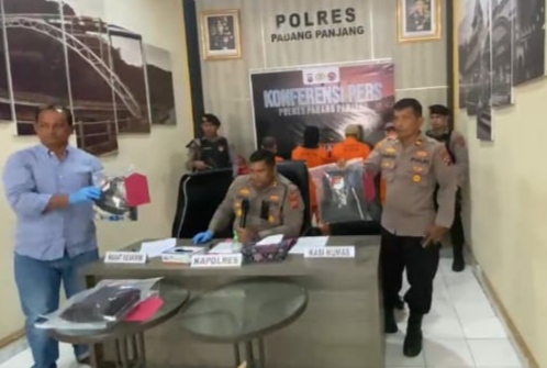 Diserahkan Ke Polres Padang Panjang, Warga Jorong Kayu Tanduk, Nagari Aie Angek  Diduga Cabuli Anak Dibawah Umur