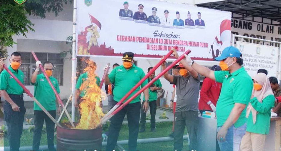 Barang Bukti Kejahatan Narkotika Di Kota Padang Panjang Di Musnahkan