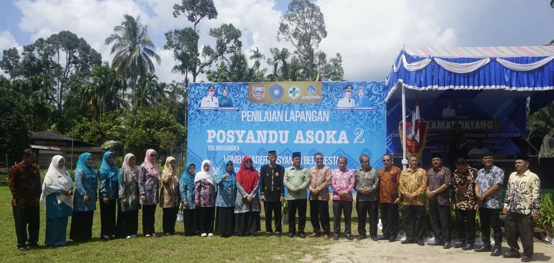 Posyandu Asoka 2 Nagari Talu Dinilai Tim Penilai Kader Posyandu Sumbar
