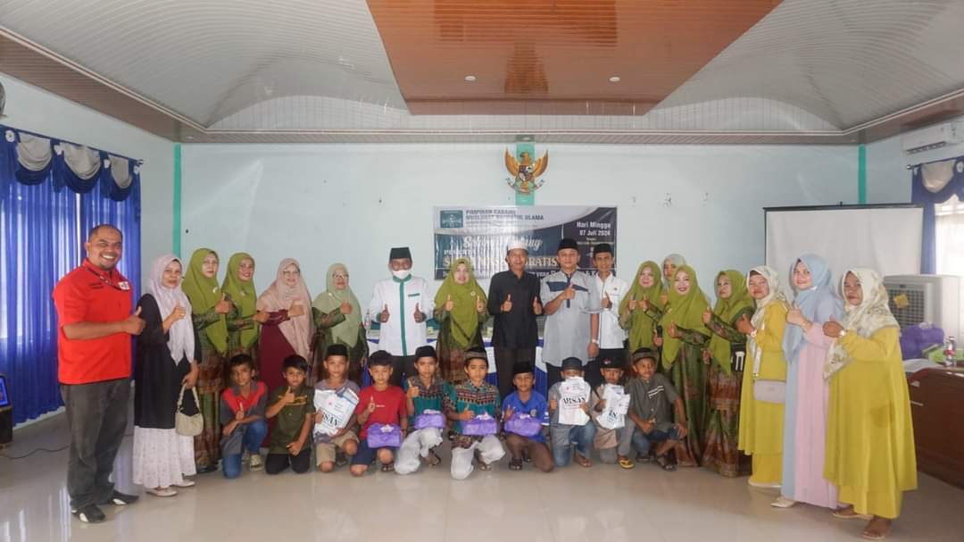 23 Anak Ikut Sunatan Masal Muslimat NU Pasbar, Ini Pesan Wakil Bupati