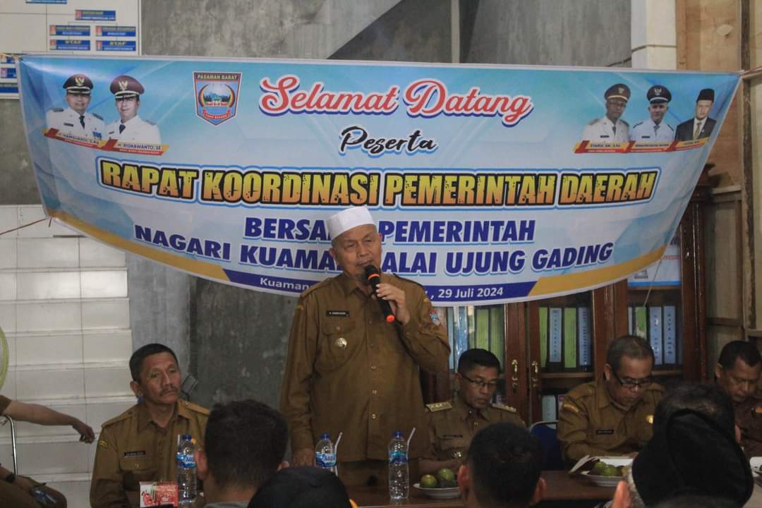 Bupati Pasbar : Setiap Aparatur Sampai Ketingkat Nagari Harus Menyampaikan Program Unggulan Pemda kepada Masyarakat