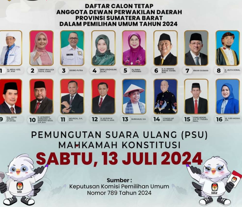 Koordinator Tim Relawan Pemenangan Cerint Iralloza Tasya Kabupaten Tanah Datar Minta Warga Datang Ke TPS