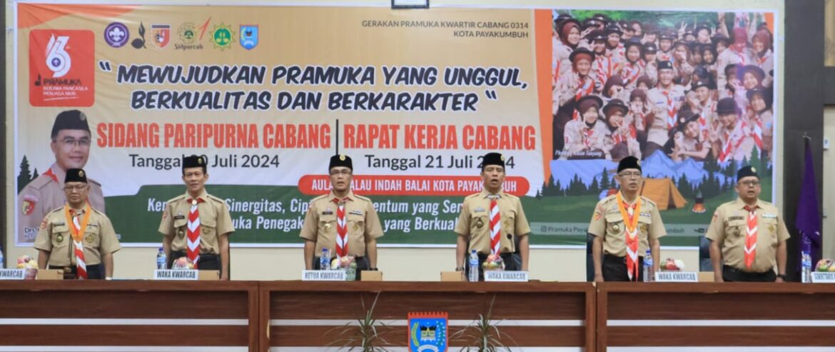 Sekda Payakumbuh : Gerakan Pramuka Membantu Harus Mampu Membangun Karakter Generasi Muda