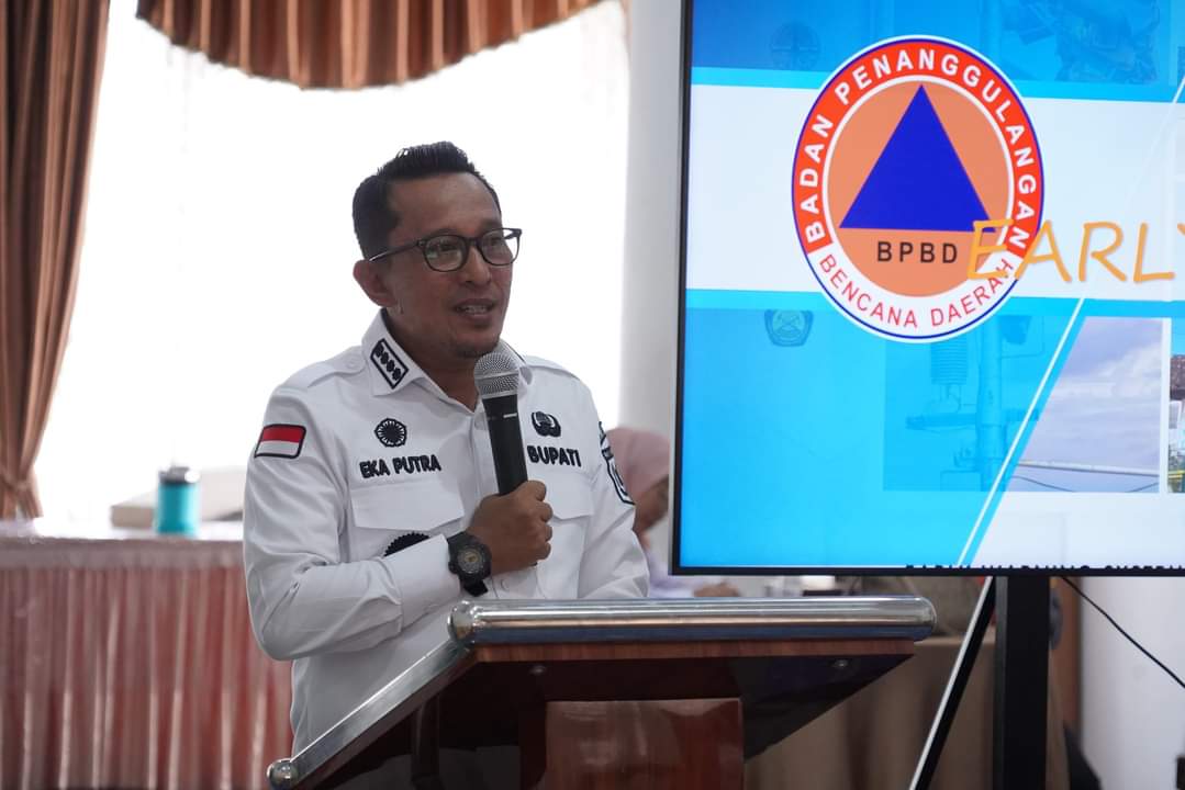 Lima Sensor Untuk Early Warning System (EWS) Dipasang Di Wilayah Rawan Bencana Di Tanah Datar