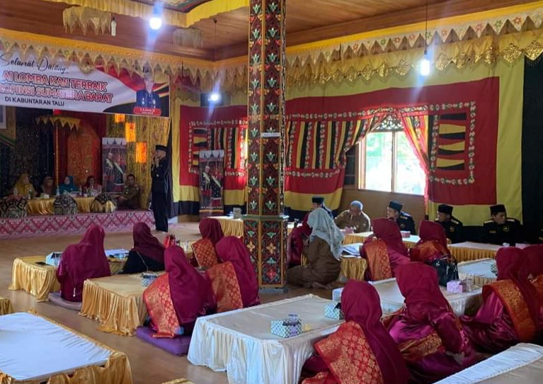 KAN Nagari Talu Dinilai Tim Penilai Lomba KAN Sumbar