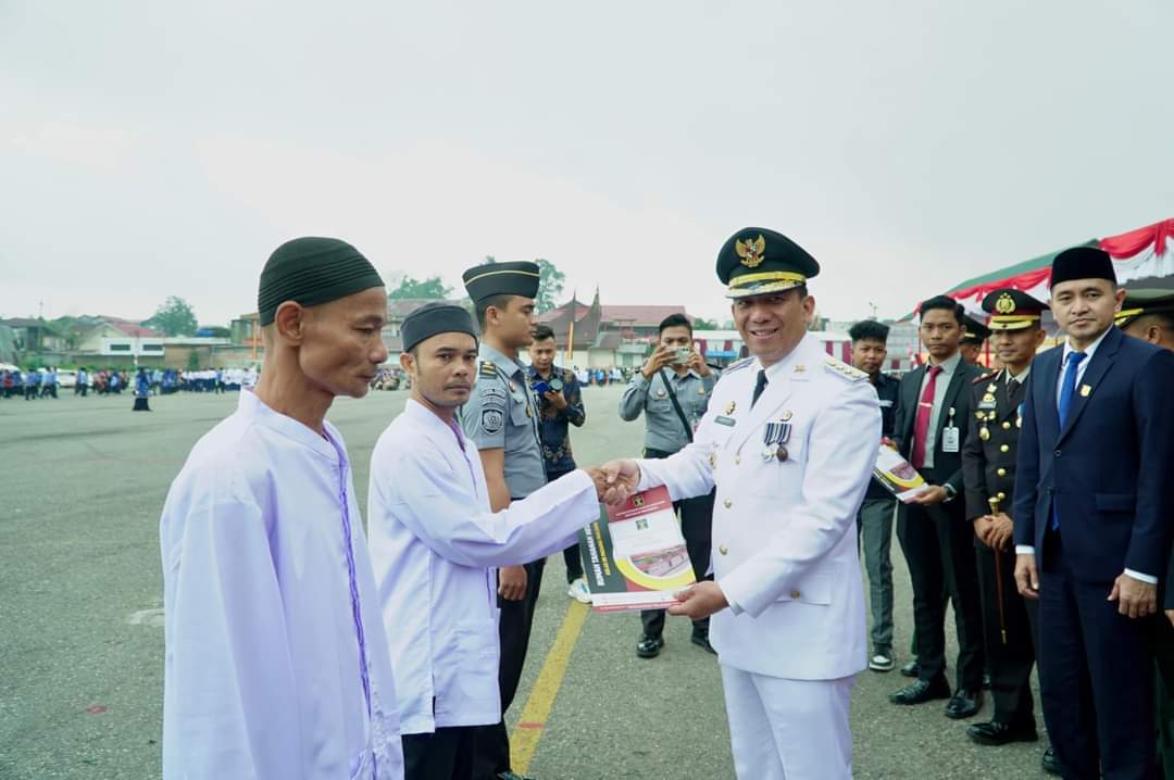 137 WBP Rumah Tahanan Kelas II B  Padang Panjang Terima Remisi, Enam Orang Langsung Bebas