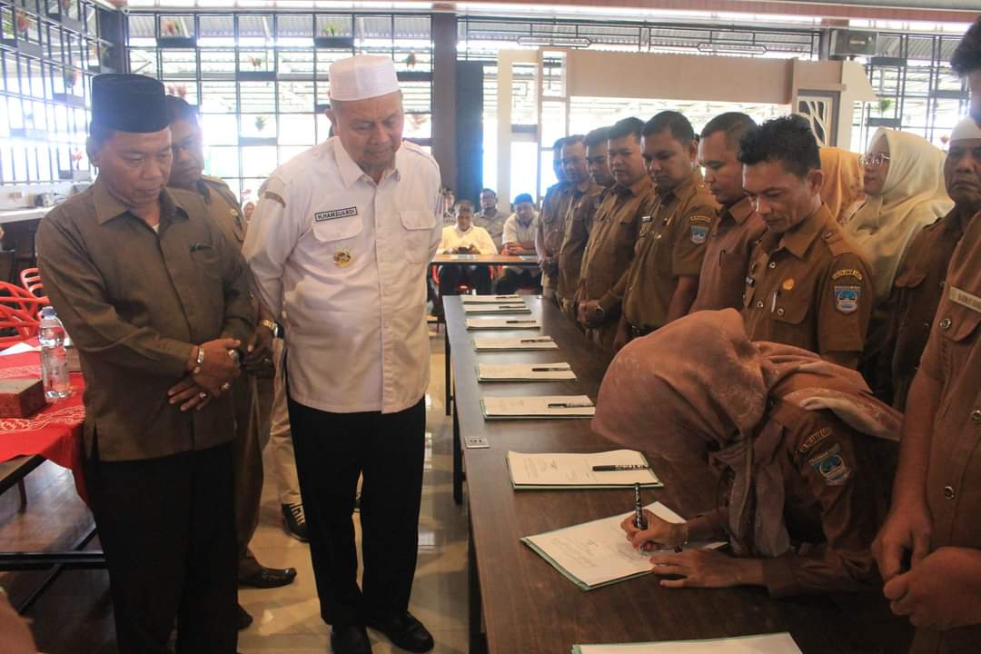 Seluruh Nagari Di Kecamatan Lembah Malintang Launching Perna Nagari Tentang Keamanan Dan Ketertiban