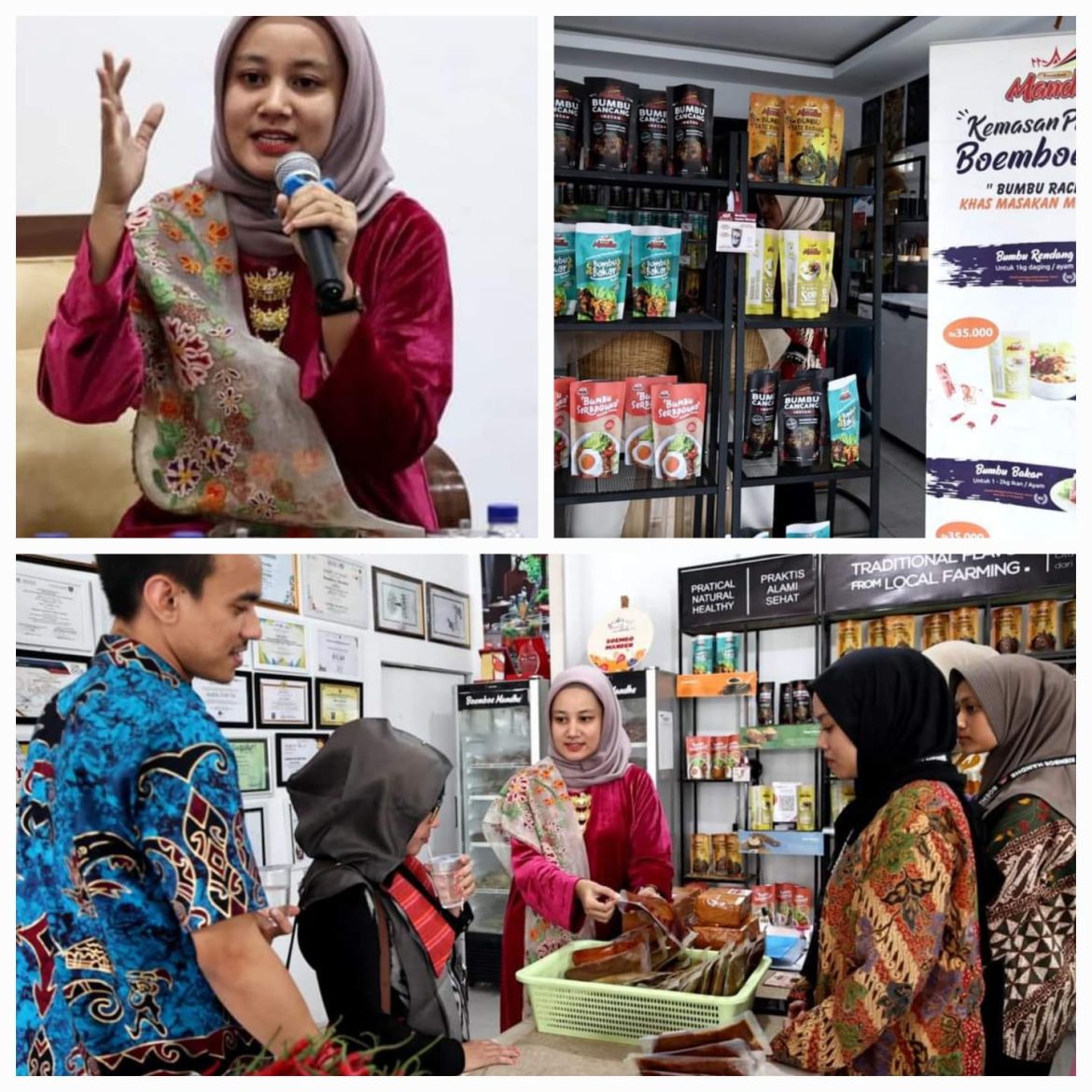 Puteri Nagari Lima Kaum Anisa Syafitri Owner Boemboe Mandhe Wakili Sumbar Ke Tingkat Nasional