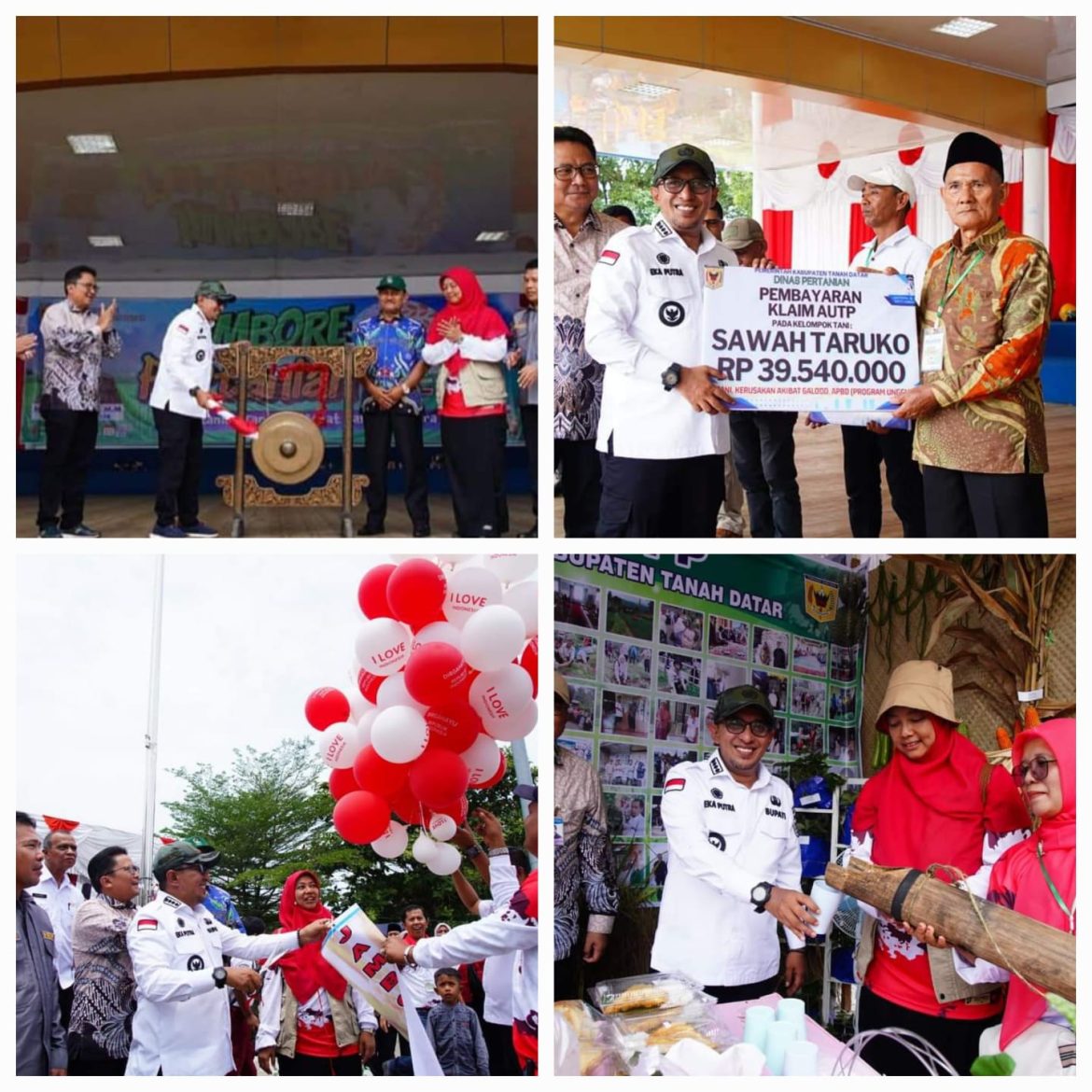 Pertama Di Sumbar, Bupati Eka Putra Buka Jambore Pertanian Di Tanah Datar