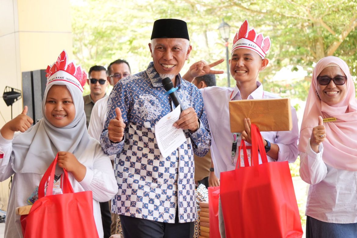 Berlangsung Meriah, Peringatan HAN Tingkat Sumbar Di Lapangan Cindo Mato Batusangkar