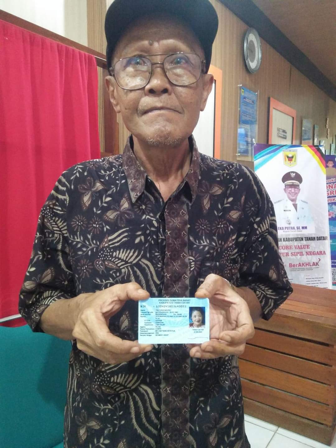 Keikutsertaan Program UHC, Segera Lakukan  Perekaman E KTP Tanah Datar